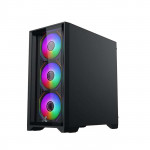 Vỏ Case Xigmatek NYX III 3GF (EN44700) - Gaming M-ATX, Kèm 3 Fan Xigmatek G20F