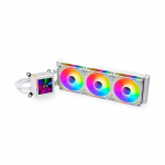 Tản Nhiệt Nước Lian Li HydroShift LCD 360 RGB Fan White (G89.GHSLCD36RW.00)