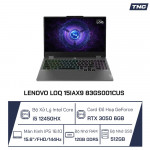 Laptop Lenovo LOQ 15IAX9 Intel Core i5 12450HX/ 12GB/ 512GB/ RTX 3050/ 15.6 Inch FHD/ Win 11/ Grey/ NK_83GS001CUS