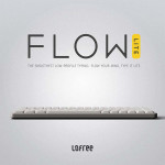 Bàn Phím Cơ Lofree Flow Lite 84 Keys Màu Xám