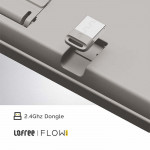 Bàn Phím Cơ Lofree Flow Lite 84 Keys Màu Xám