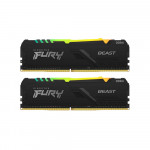 RAM Kingston FURY Beast RGB 64GB (2x32GB) DDR5 6000Mhz (KF560C40BBAK2-64)