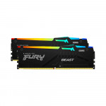 RAM Kingston FURY Beast RGB 64GB (2x32GB) DDR5 6000Mhz (KF560C40BBAK2-64)