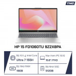 Laptop HP 15 fd1060TU 9Z2X8PA Core Ultra 7 155H/ 16GB/ 512GB SSD/ 15.6 inch FHD/ Win11/ Bạc