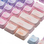 AKKO Keycap Set - Colorful Cats (PBT Dyesub/ MAO Profile/ 142 Phím)