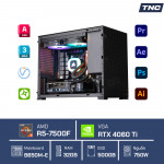 PC Đồ Họa Render 3D - Ryzen 5 7500F/32GB/RTX4060Ti