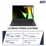 Laptop LG Gram 17Z90S-G.AH78A5 Core Ultra 7 155H/ 16GB/ 1TB/ Win 11 Home Adv/ Black