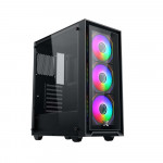 Vỏ Case Xigmatek Fly II 3GF (EN44663) - Gaming ATX, Kèm 03 Fan Xigmatek G20F